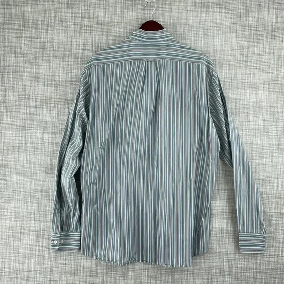 Faconnable Mens Size L Long sleeve button down shirt 1231 - Picture 2 of 9
